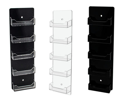 5 Pocket Hanging Business Card Holder