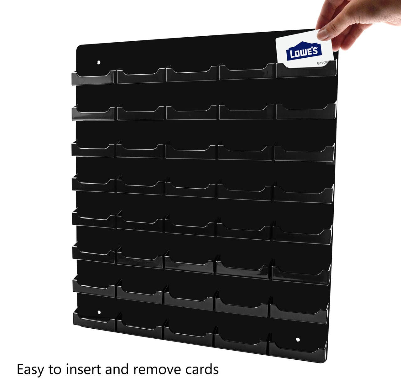 Easy to insert and remove cards