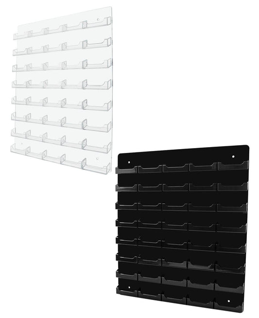 Forty Pocket Contact Card Contact Information Business Card Wall Mount Holder