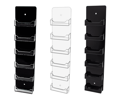 6 Pocket Hanging Business Card Holder