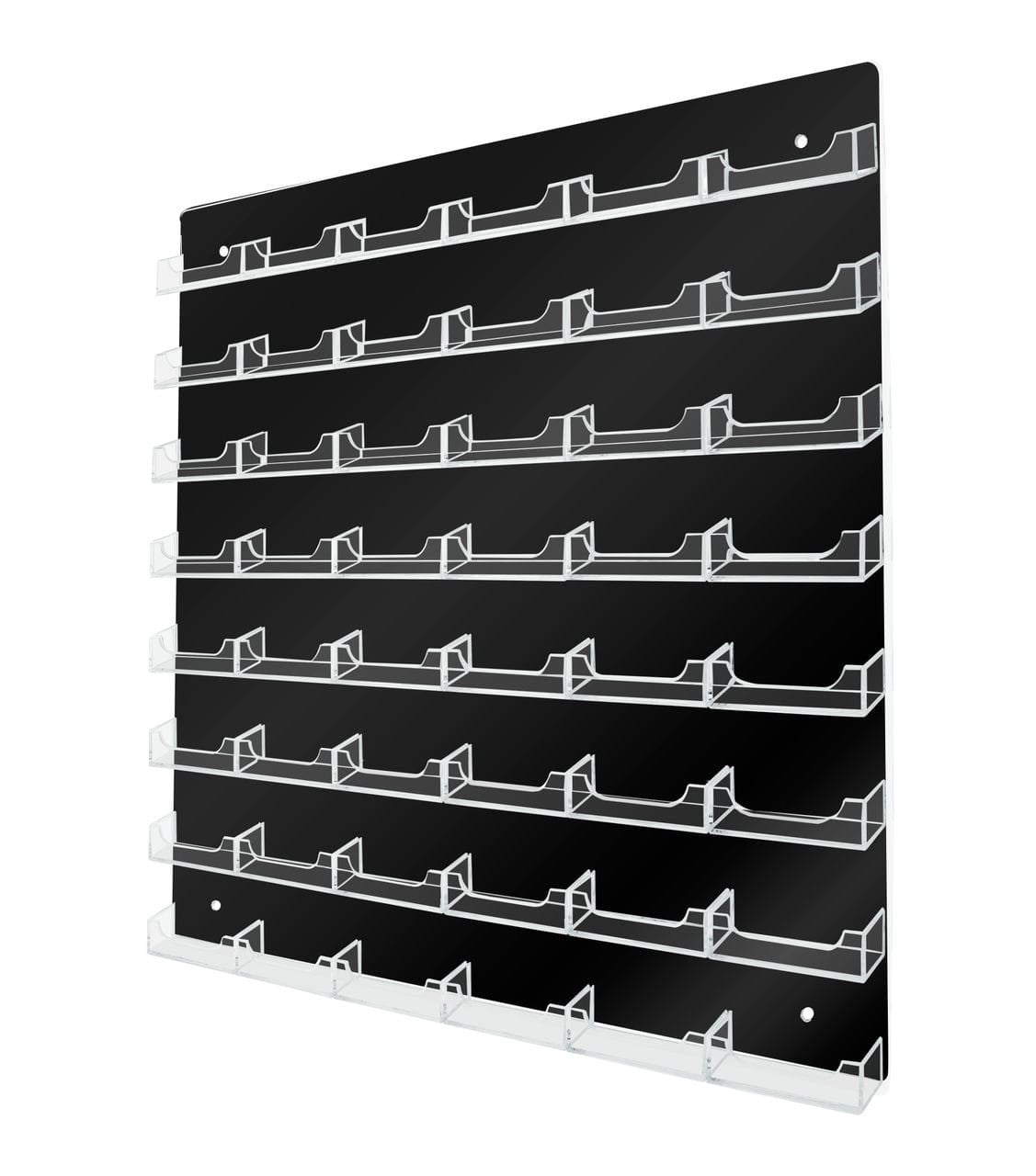 48 Pocket Wall Mount Business Card Holder Lightweight Rack