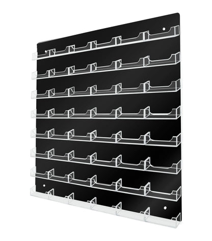 48 Pocket Wall Mount Business Card Holder Lightweight Rack