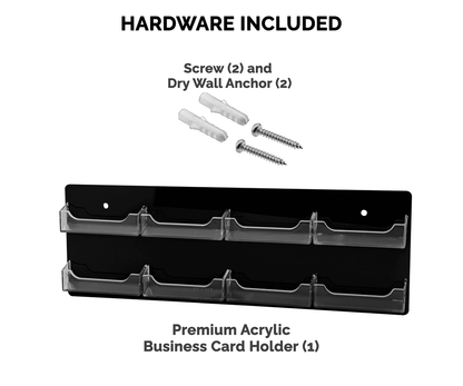 8 Pocket Hanging Business Card Holder