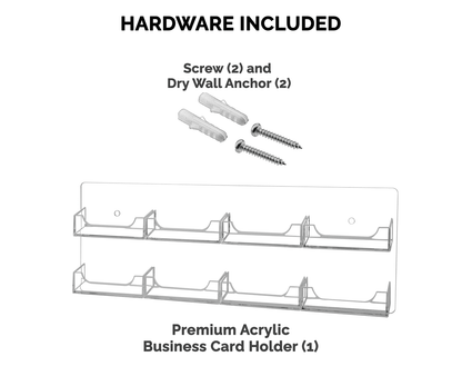 8 Pocket Hanging Business Card Holder