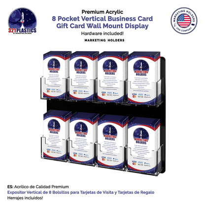 Hanging Contact Card Holder