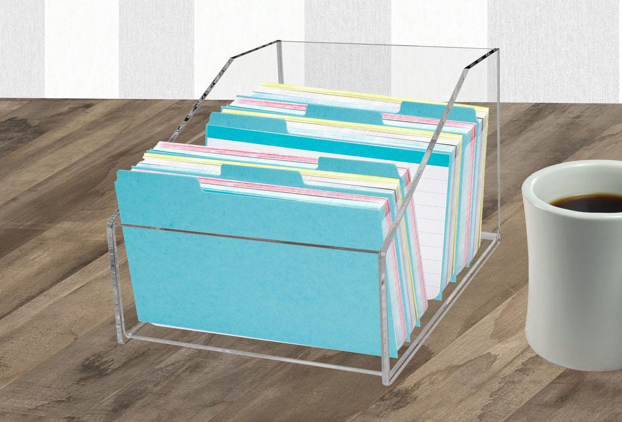 CD Display Art Supply Bin 5.75"W Retail Countertop Storage