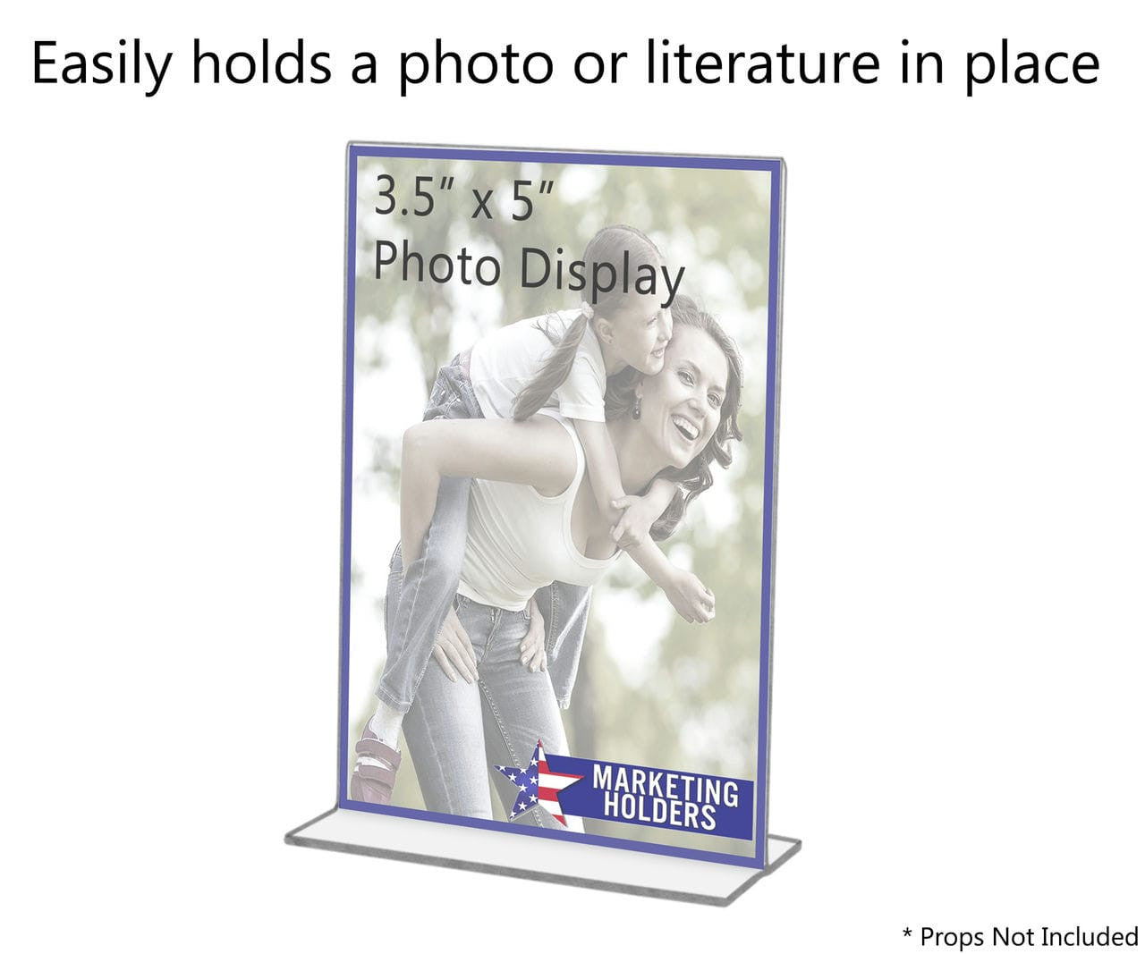 Three and A Half Inch Wide by Five Inch High Sign Frame