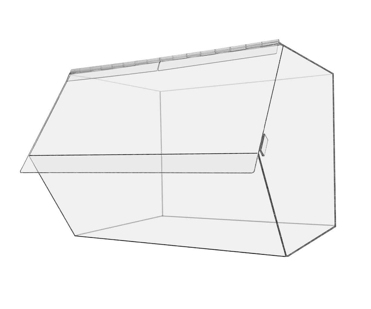 Multi Purpose Dry Goods Storage Display Bin standard view