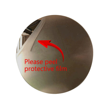 25 Pack Round Shaped Mirror Acrylic Pieces for Arts and Crafts