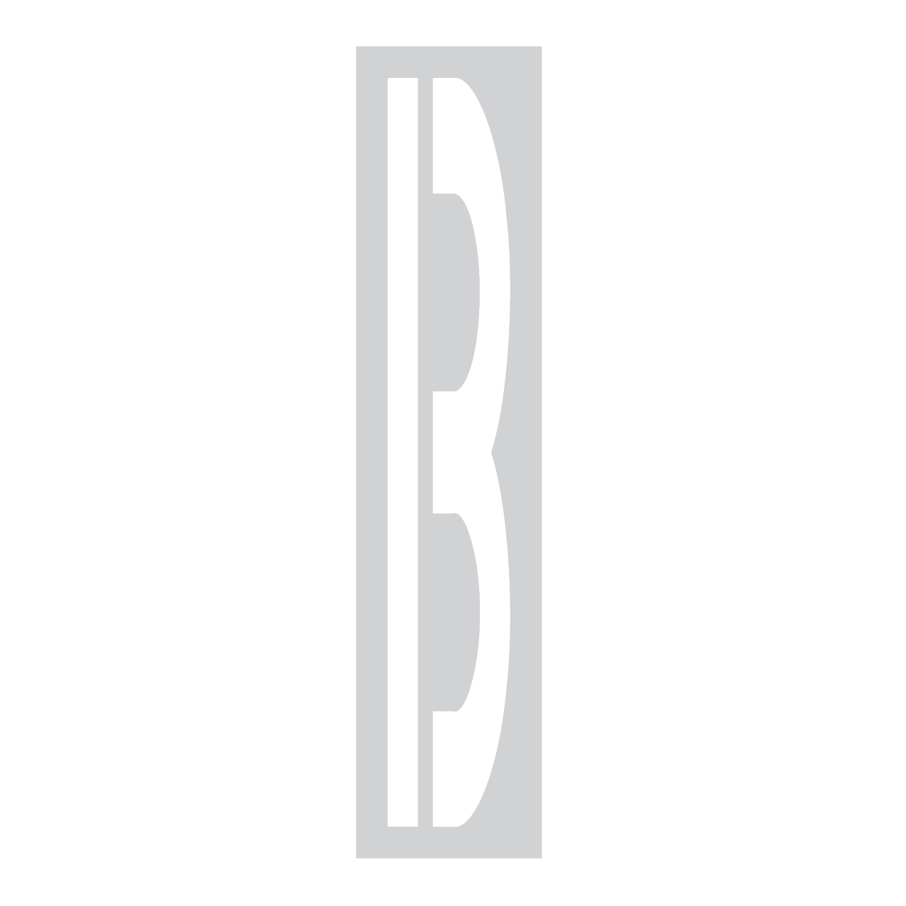 Alphabet Stencil Kit with 26 Pieces for Parking Lots and Schools