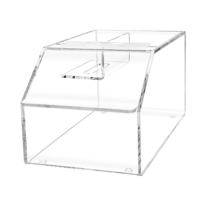 6" Candy and Topping Storage Bin with Scoop Caddy