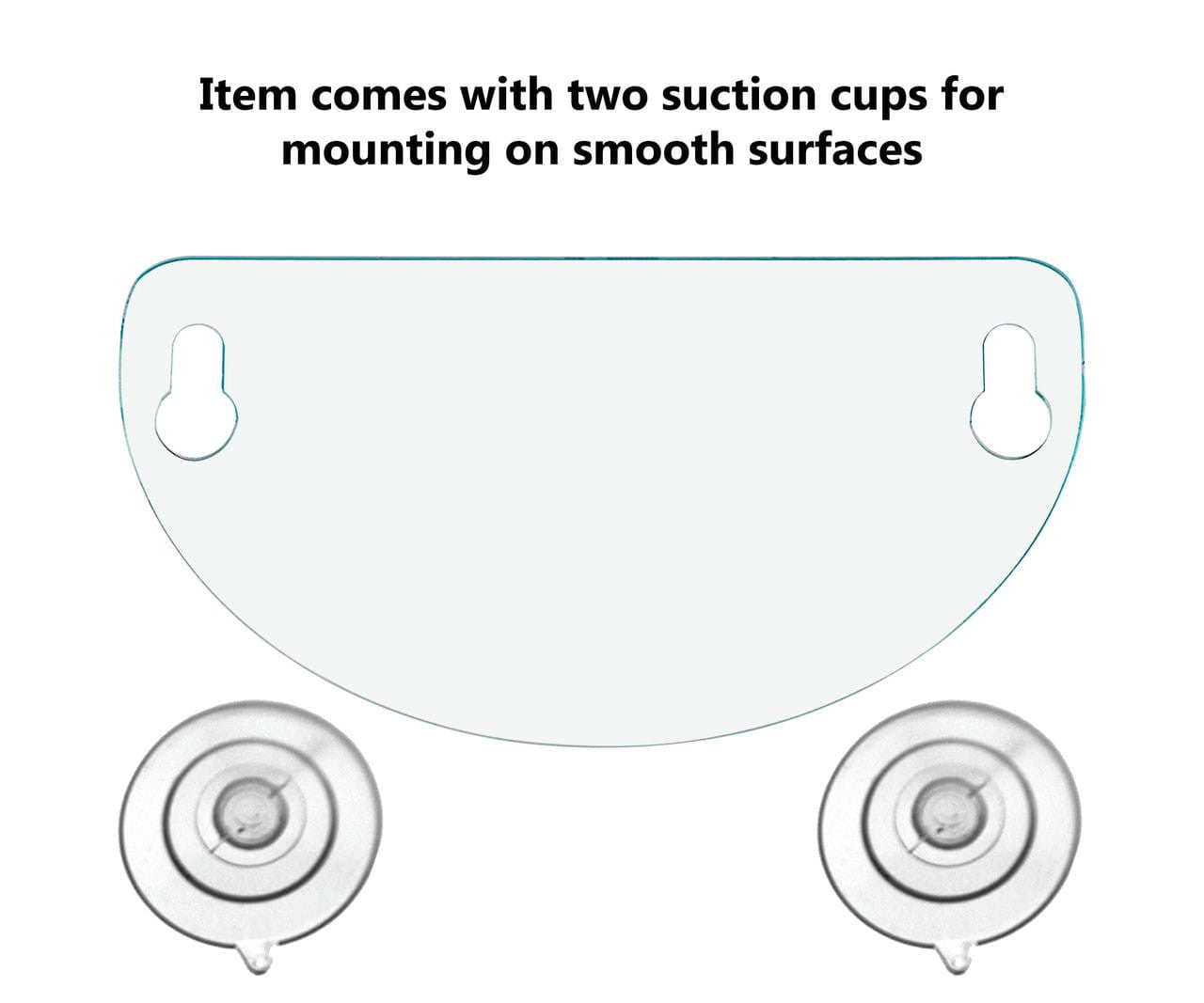Suction Cup Backing for Window and Glass Mount