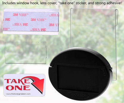 Card Caddie Vehicle Outdoor Card Holder with Window Hook