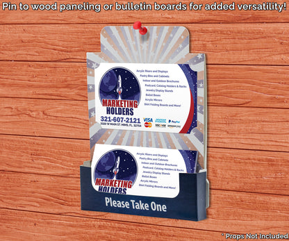 Bulletin Board Business Card Display for Event Pack of 10