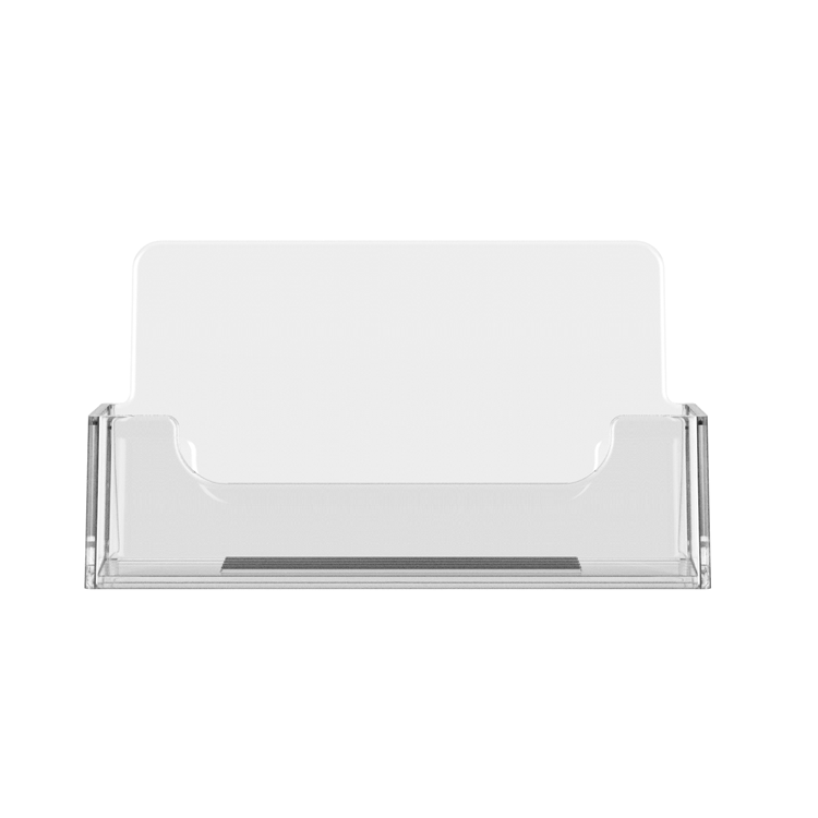Business Gift Card Holder Horizontal Countertop Display Stand