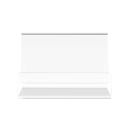 Business Card Holder Countertop Clear Acrylic with Open Sides