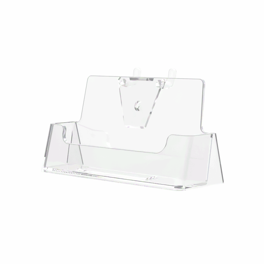 Pegboard Business Card Holder Clear Acrylic Rack Display