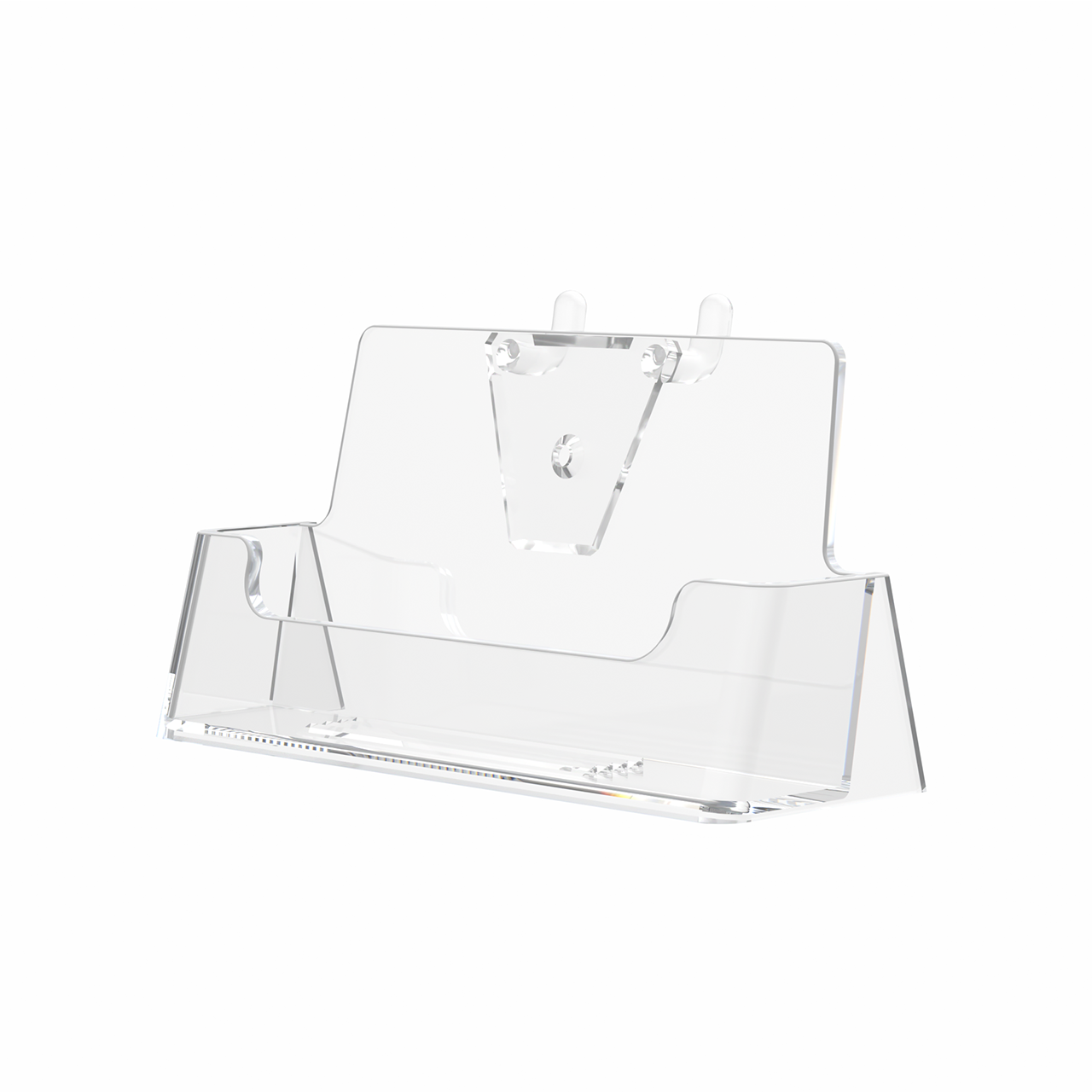 Pegboard Business Card Holder Clear Acrylic Rack Display