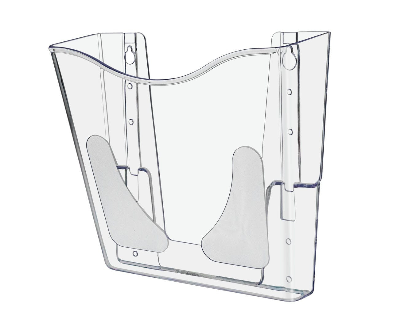 File Chart Holder 10"W Wall Mount Literature Pocket