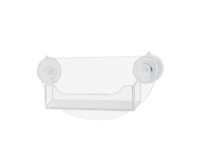 Business Card Holder Window Mount Single Pocket with Suction Cups