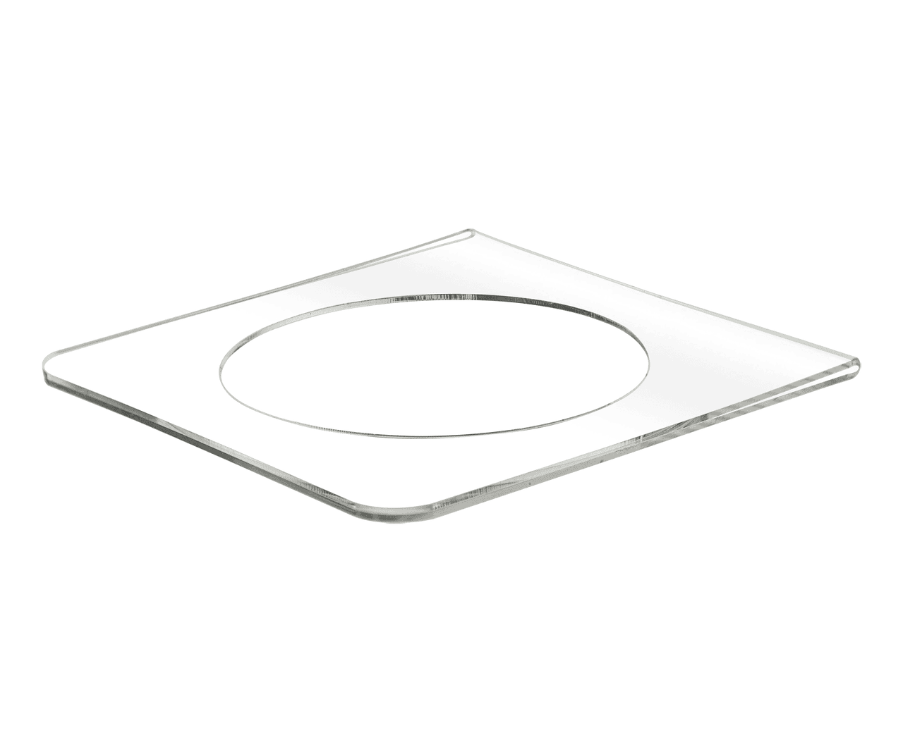 Coasters for Cocktail Napkins Crystal Clear Acrylic