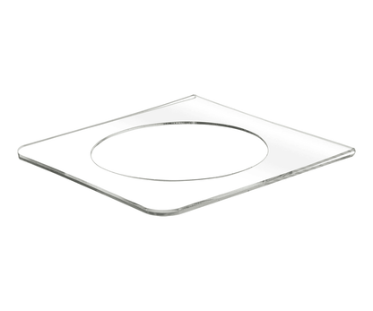 Coasters for Cocktail Napkins Crystal Clear Acrylic