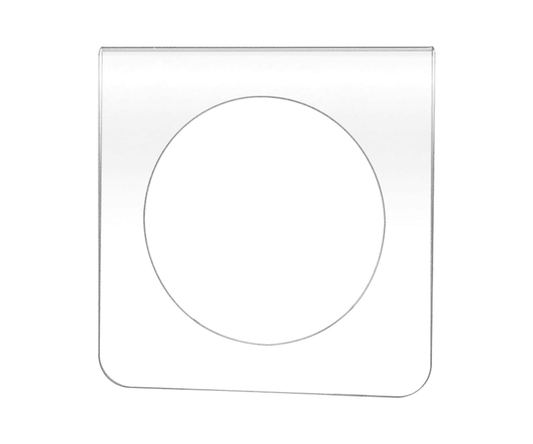 Coasters for Cocktail Napkins Crystal Clear Acrylic