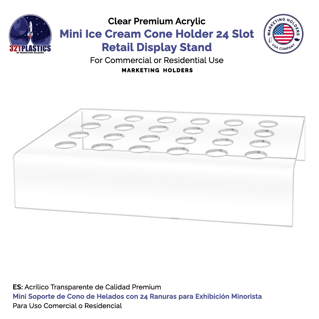 Countertop Ice Cream Shop Display