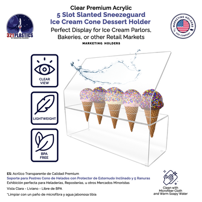 Plexiglass Holder for Frozen Treats