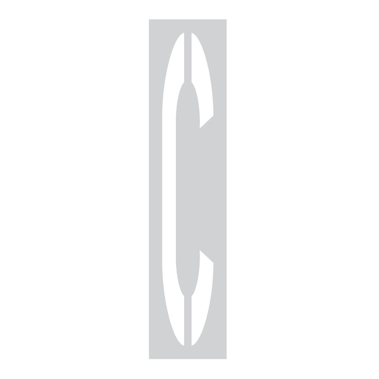 Alphabet Stencil Kit with 26 Pieces for Parking Lots and Schools