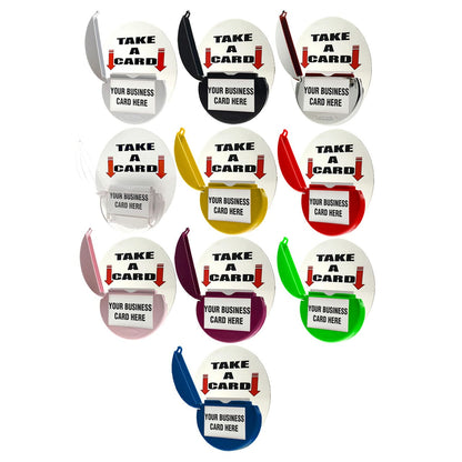 Card Caddie Magnetic Vehicle and Outdoor Business Card Holder