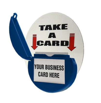 Card Caddie Magnetic Vehicle and Outdoor Business Card Holder