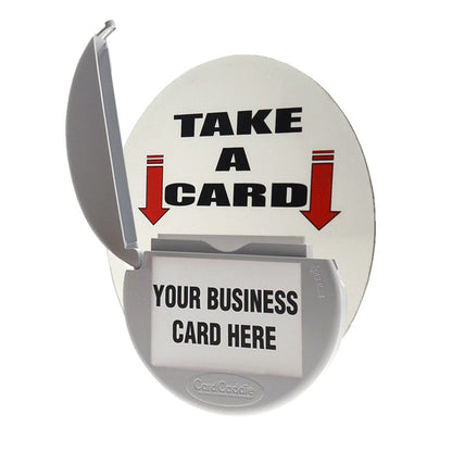 Card Caddie Magnetic Vehicle and Outdoor Business Card Holder