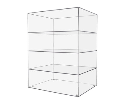 12" x 9.5" x 16" Retail Product Display Cabinet with 3 Shelves