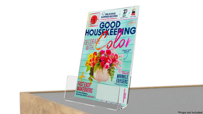 6"W x 10"H Easel Book Holder Catalog Display Stand