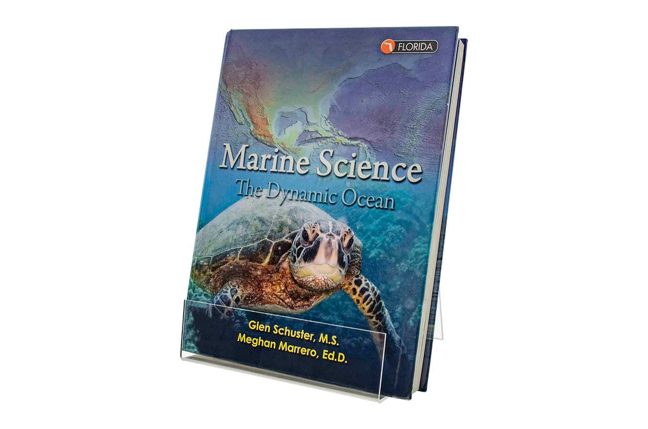 Easel displaying marketing materials