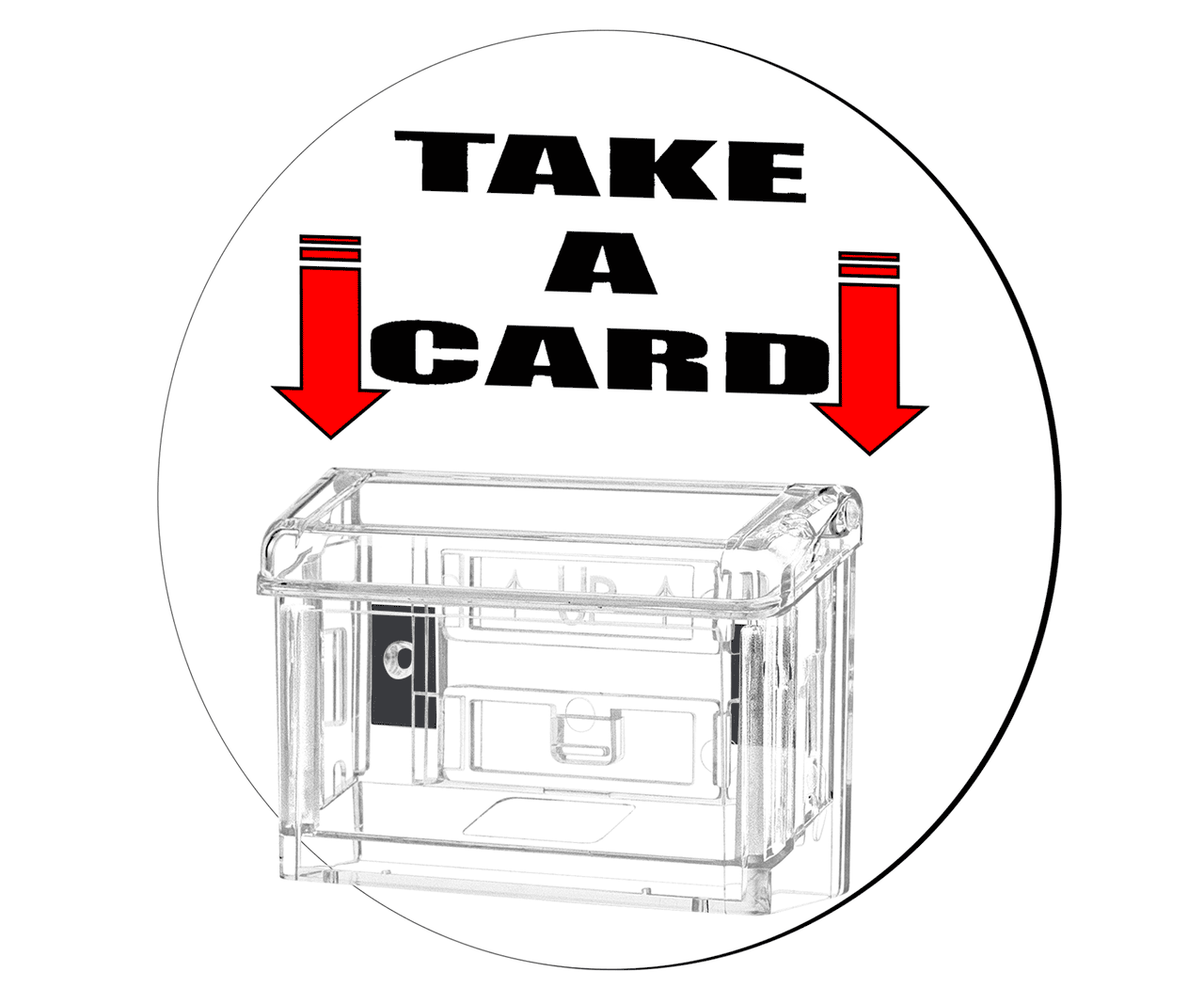 Grab A Card Magnetic Outdoor Vehicle Business Card Holder