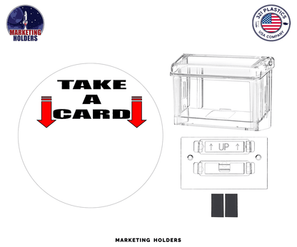 Grab A Card Magnetic Outdoor Vehicle Business Card Holder