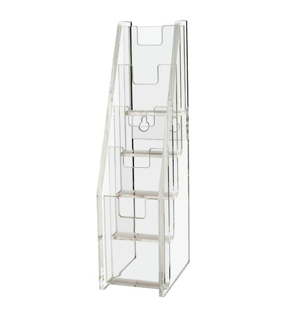 Five Pocket Multi Tier Retail Gift Business Card Acrylic Display