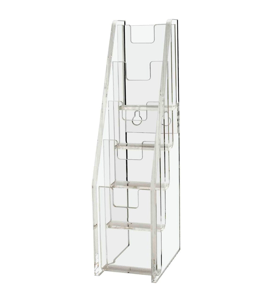 5 Pocket Multi Tier Retail Gift Business Card Acrylic Display