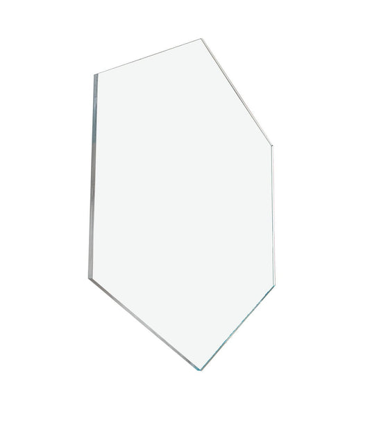 Clear Acrylic Hexagon Tiles 10 Pack 0.118" Thick