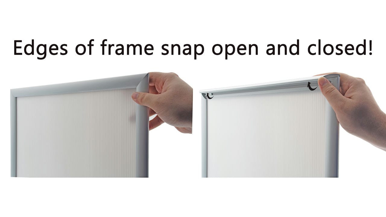 Instructions for opening Frame