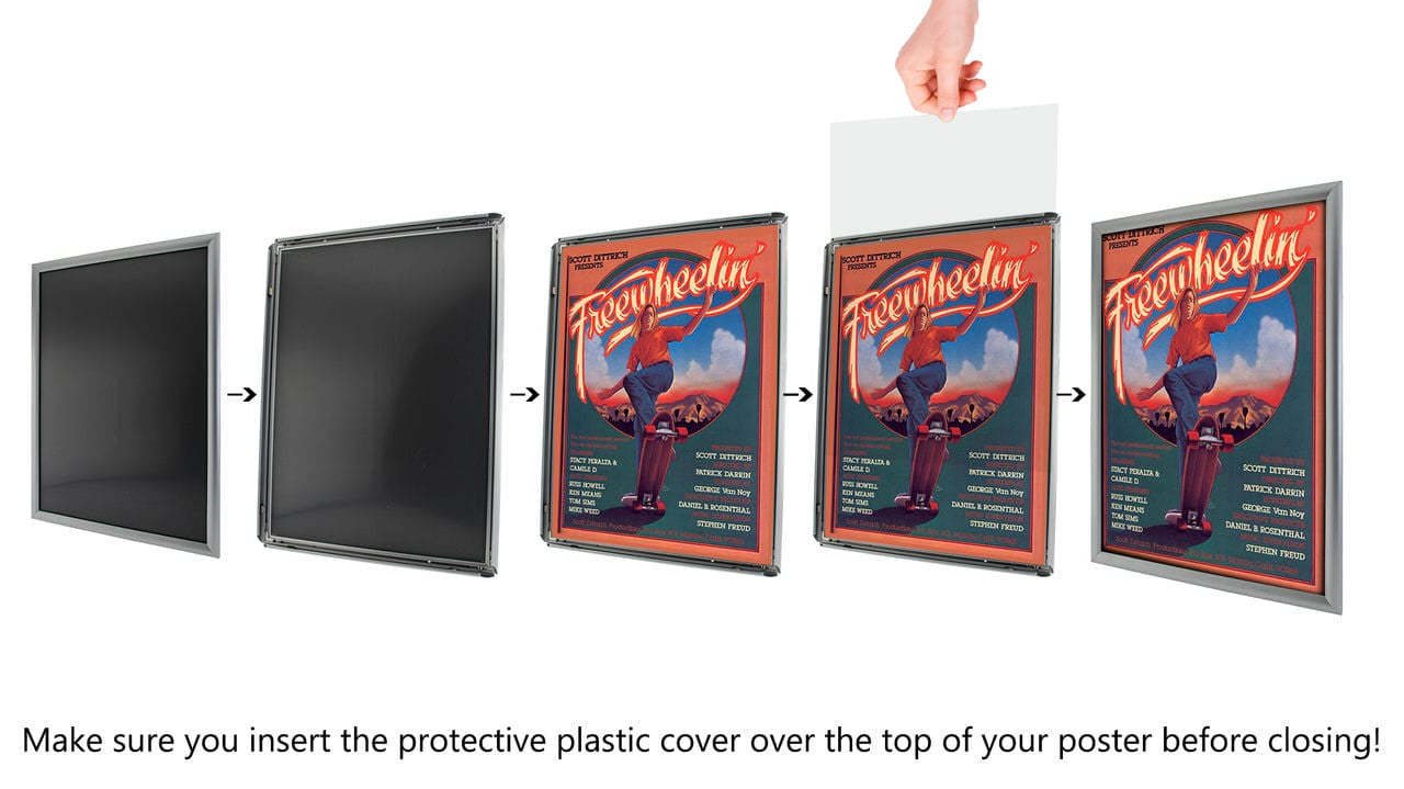 18" x 24" Poster Frame Graphic Image Photo Holder Wall Display