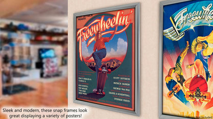 Twenty two inch by twenty eight inch Poster Frame On Wall