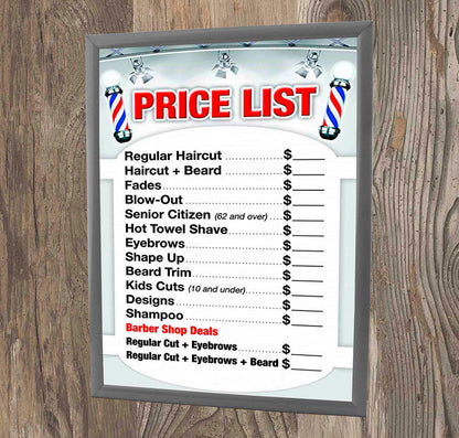 Eighteen by twenty four  Wall Mount Display Frame Signage Poster Holder with Literature