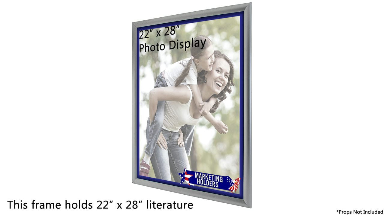 Twenty two inch by twenty eight inch Poster Frame with literature