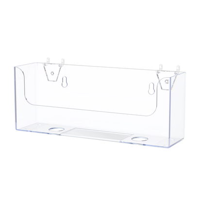 Pegboard 8.5"W Horizontal Bifold Brochure Holder