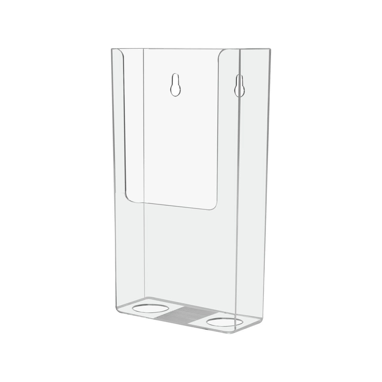 Tri Fold Literature Menu Brochure Holder Countertop or Wall