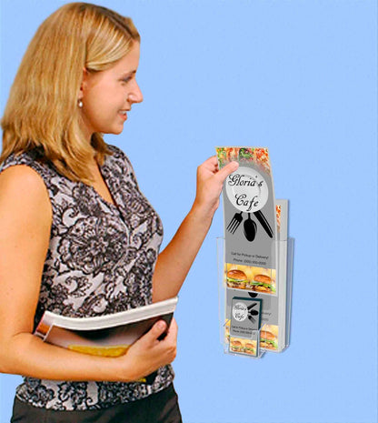 Wall Mount Brochure Holder