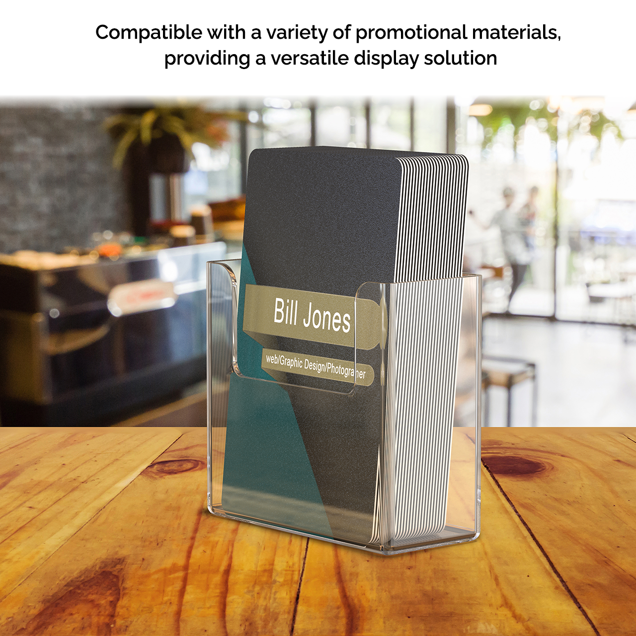 Countertop Contact Card Display